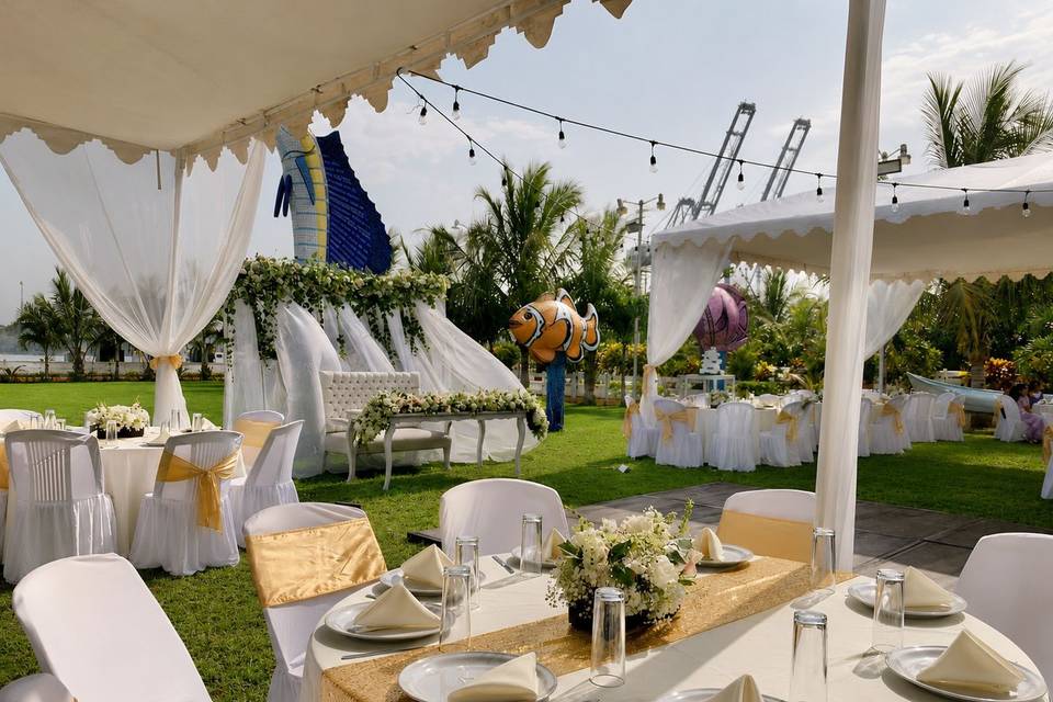 Boda en Jardin de los Peces