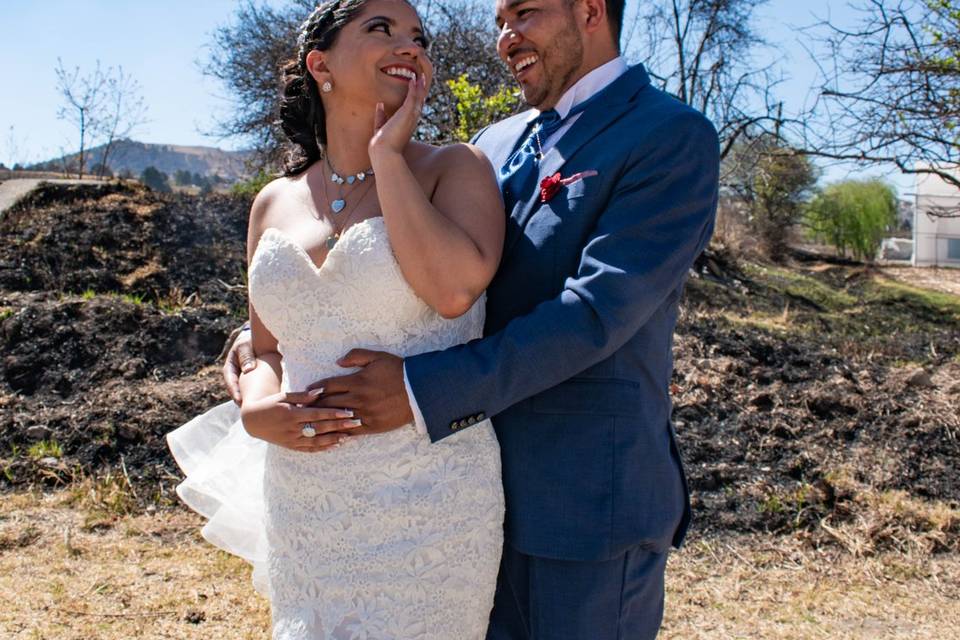 Fotos de parejas durante sus celebraciones