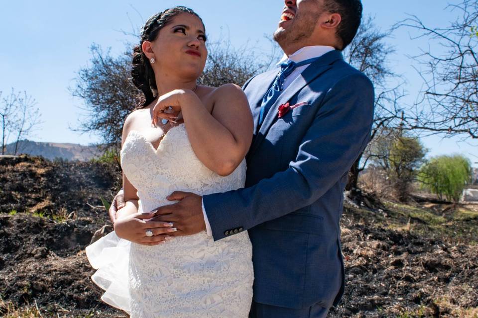 Fotos de parejas durante sus celebraciones