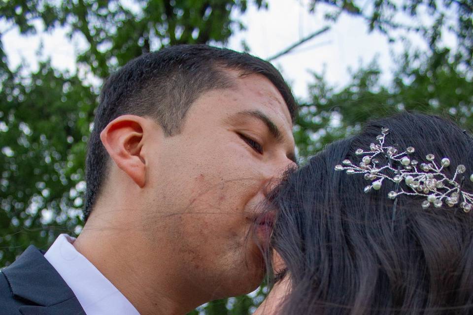 Fotos de parejas durante sus celebraciones