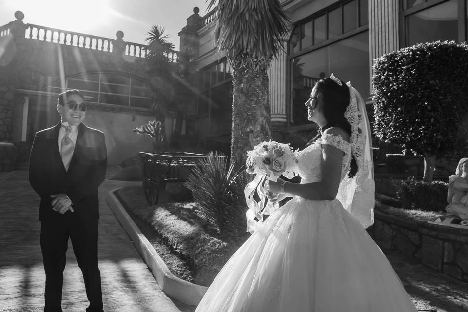 Fotos de parejas durante sus celebraciones