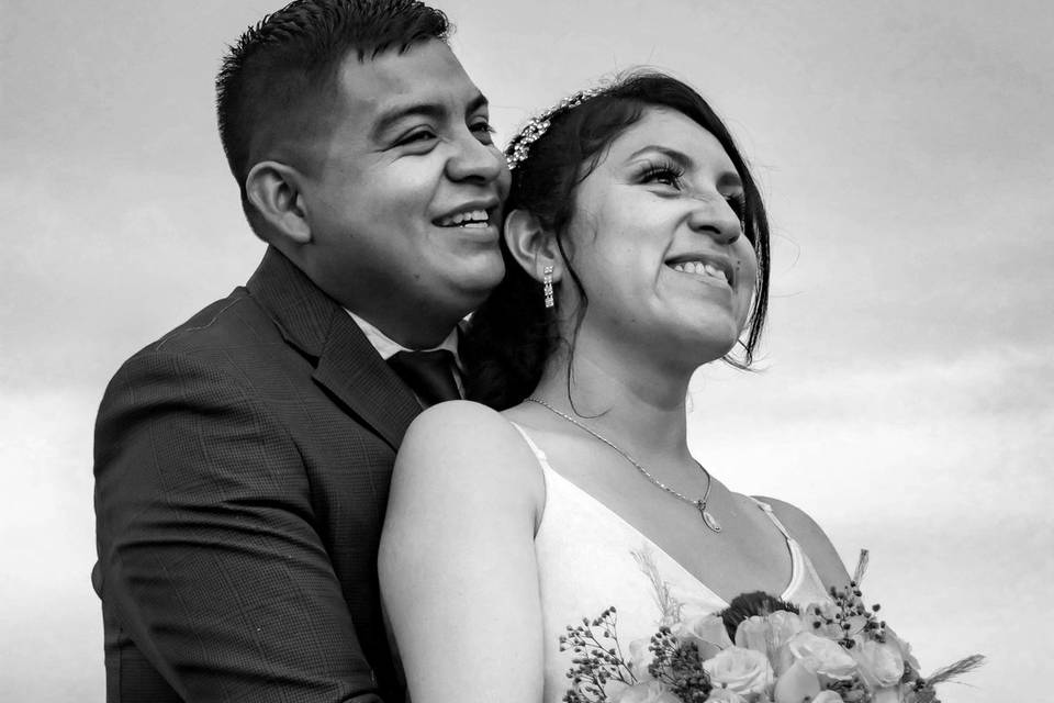 Fotos de parejas durante sus celebraciones