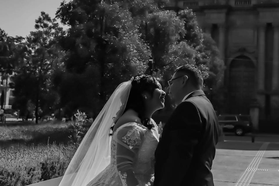 Fotos de parejas durante sus celebraciones