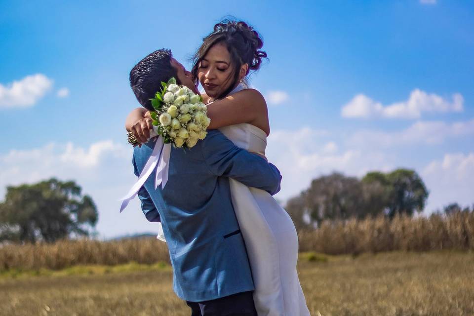 Fotos de parejas durante sus celebraciones
