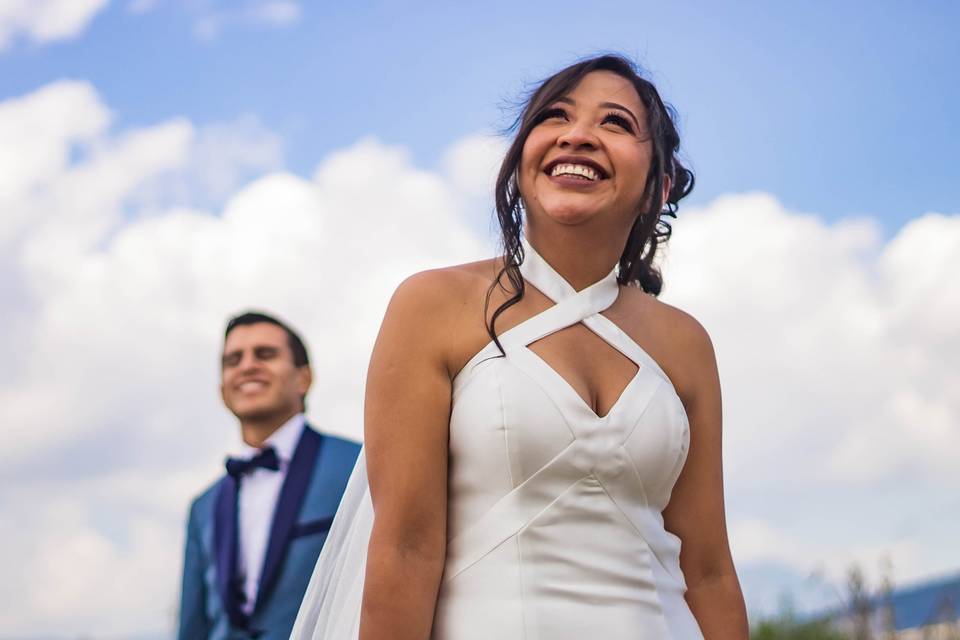 Fotos de parejas durante sus celebraciones