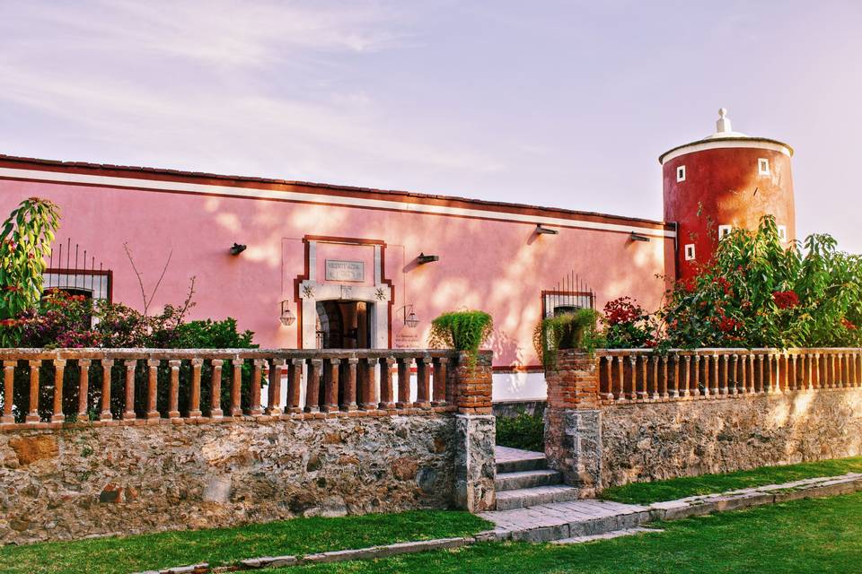 Fachada hacienda