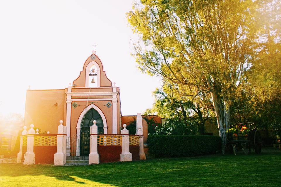 Fachada de la capilla