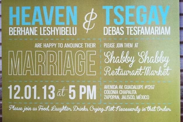 Heaven & Tsegay