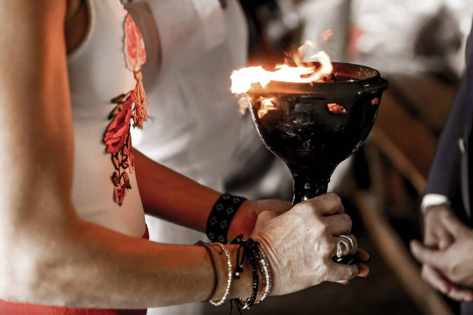Mayan ceremony