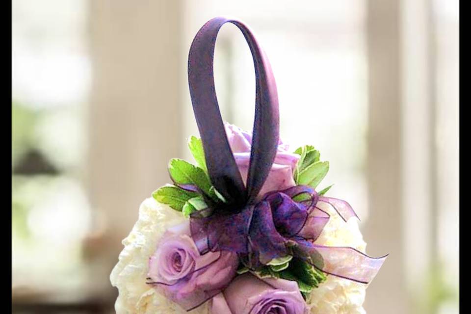 Pomander con rosas