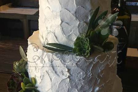 Mexican style wedding cake