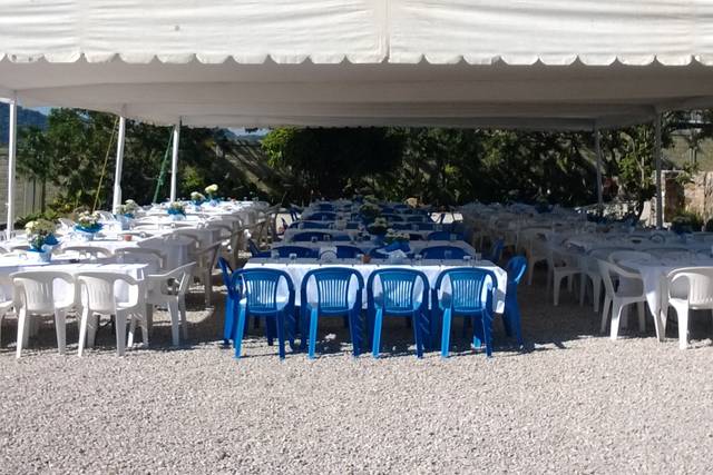 Carpa para 250 personas