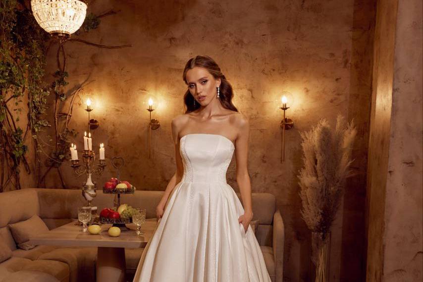 Vestidos de novia straples