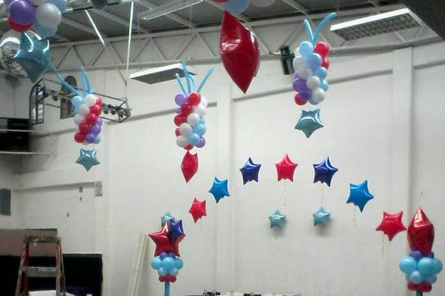 Decoración con globos