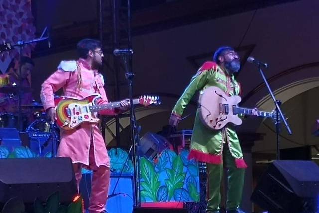 ¡En el escenario!