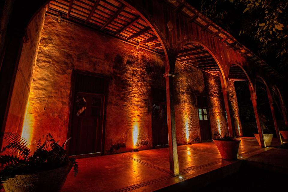 Iluminación en edificio