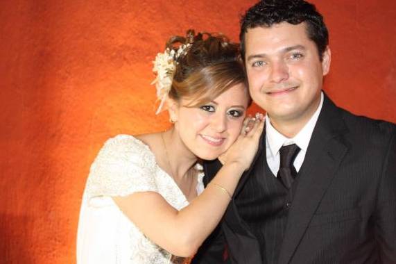 Foto de los novios