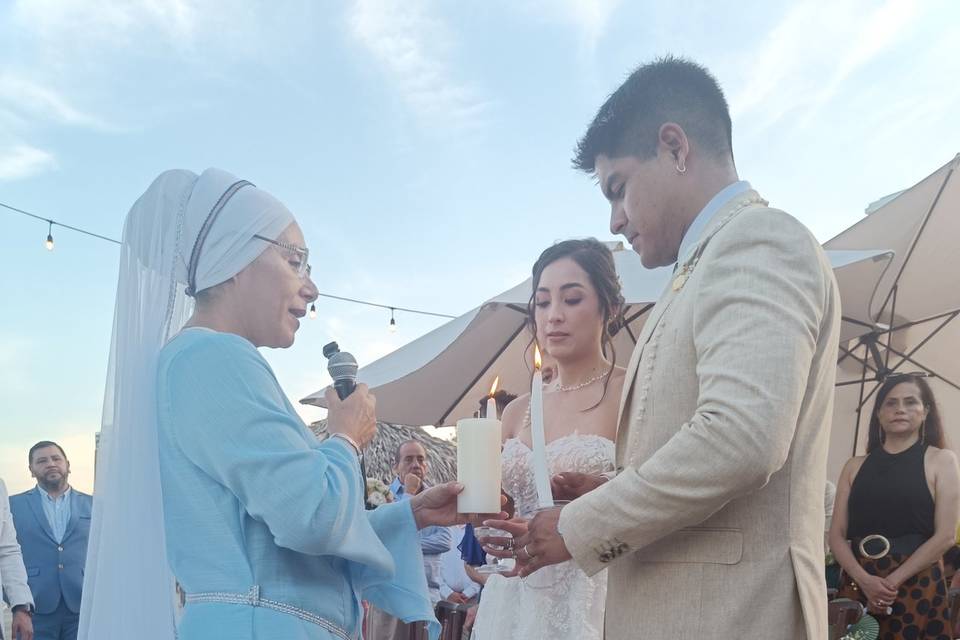 Boda Celta en la playa
