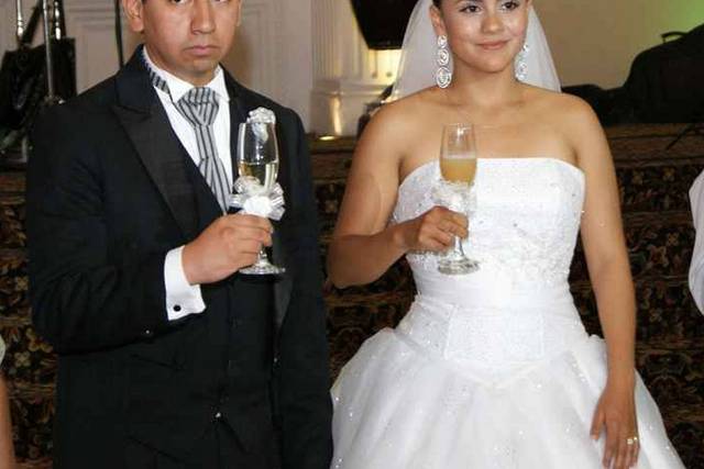 Brindis de los novios