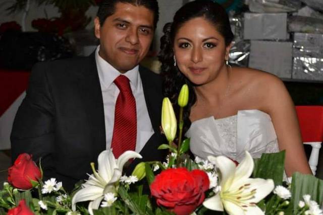 Foto de los novios