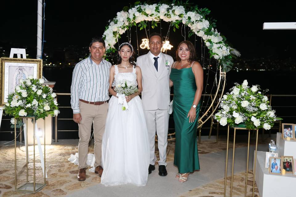 Boda mariana y donaldo