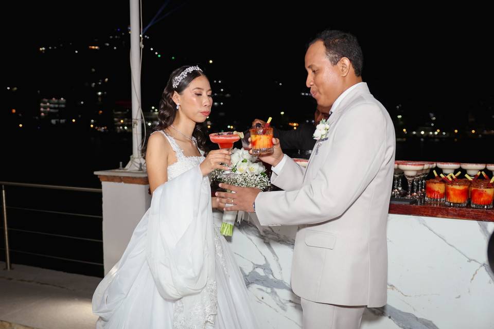 Boda mariana y donaldo