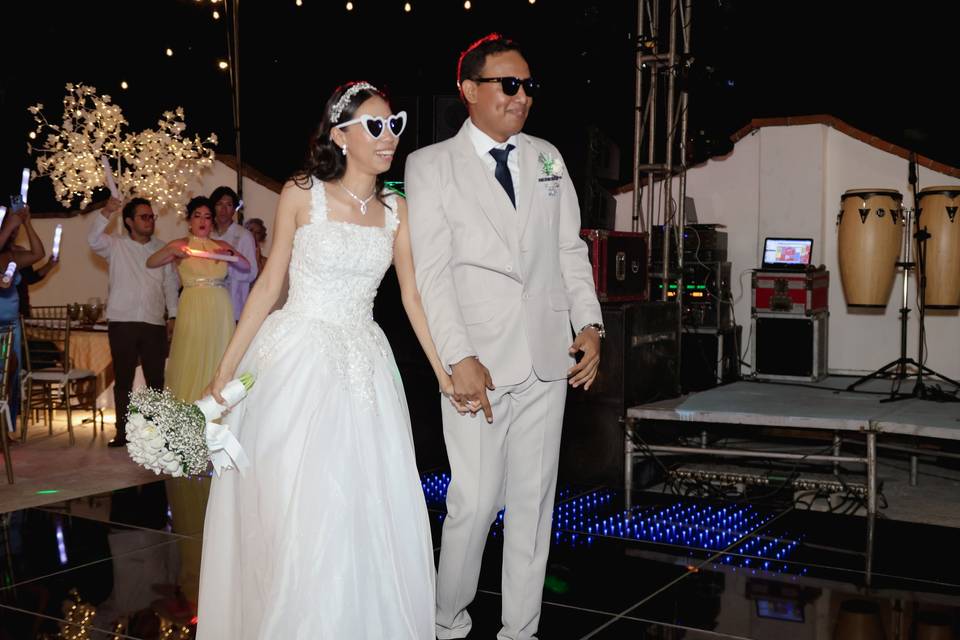 Boda mariana y donaldo