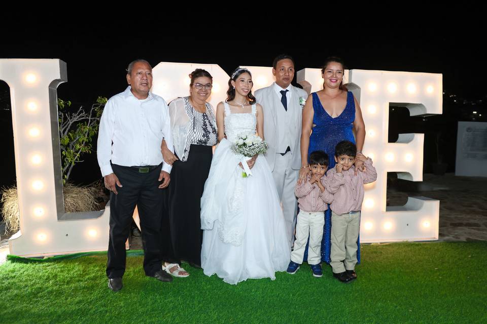 Boda mariana y donaldo