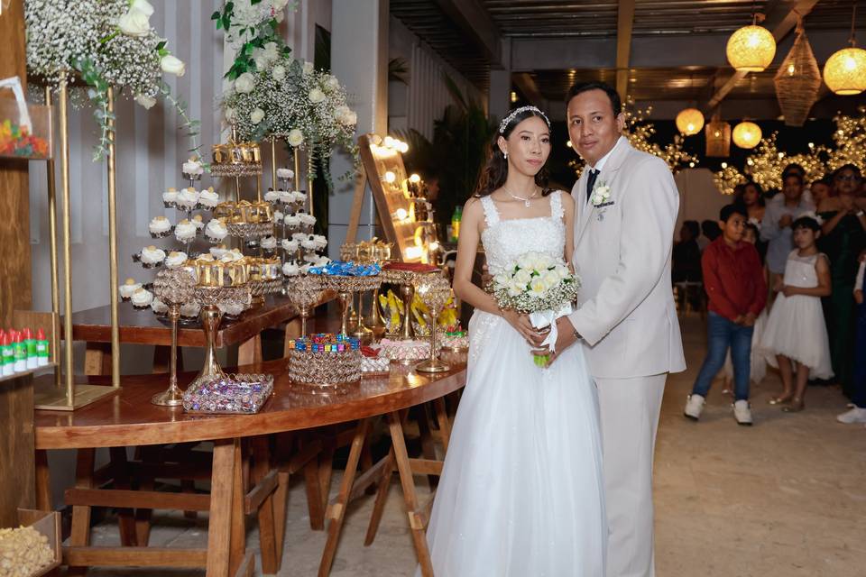 Boda mariana y donaldo