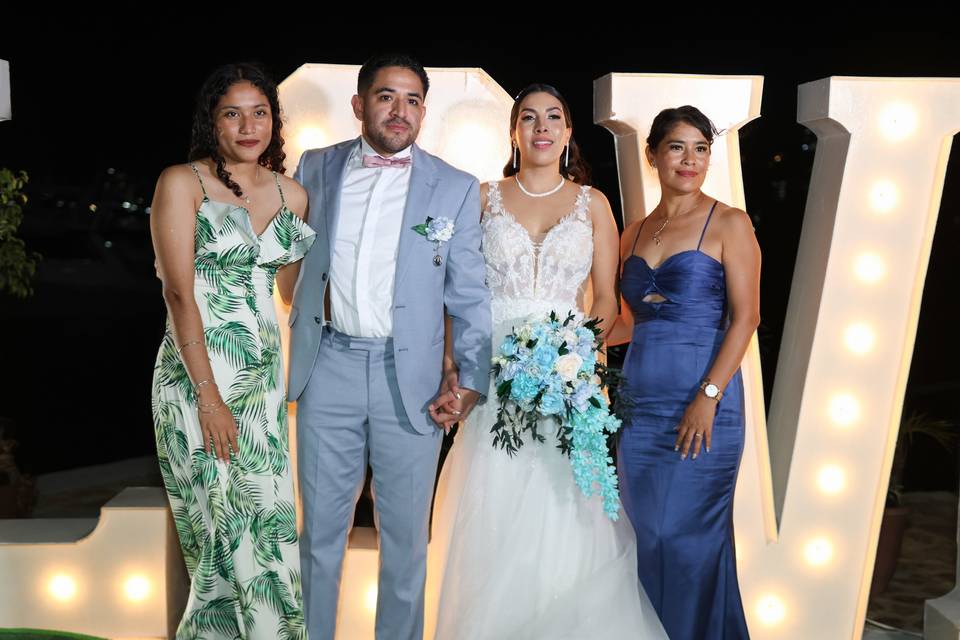 Boda angélica y Roberto