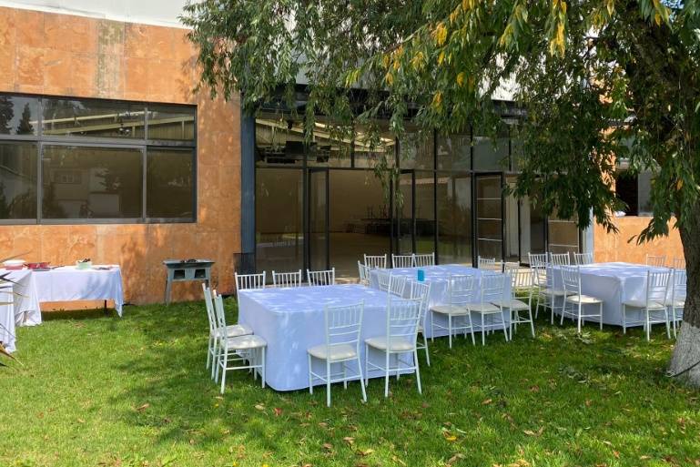 Evento en el jardín