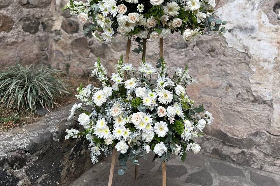 Arreglos para boda en base