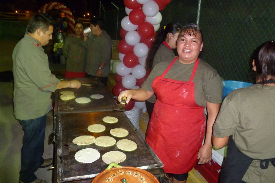 Tortilla hecha a mano