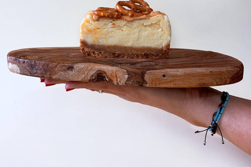 Salty caramel con Pretzel