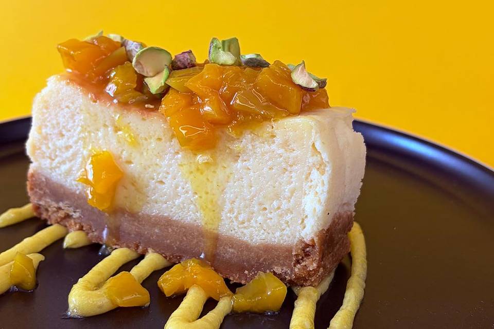 Cheessecake +mango