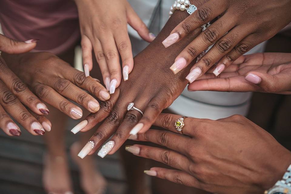 Amigos de la novia