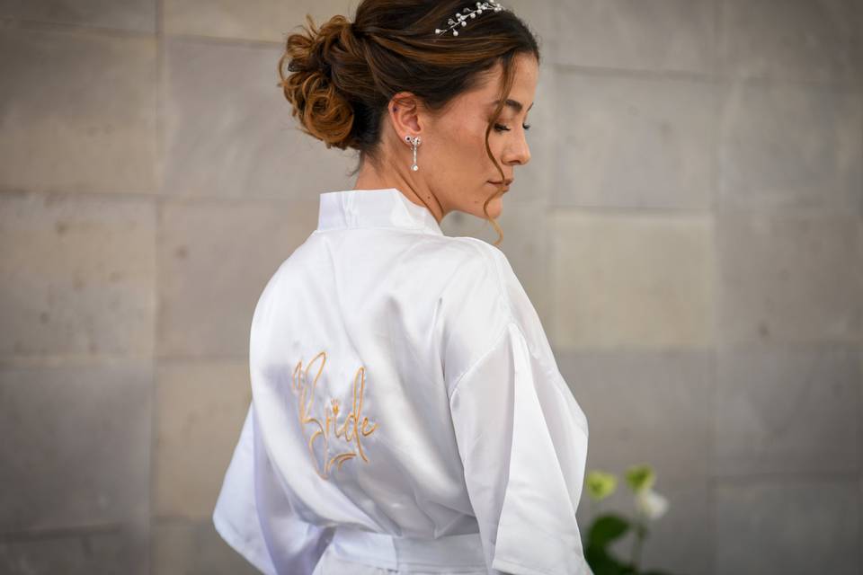 Peinado de Novia Recogido