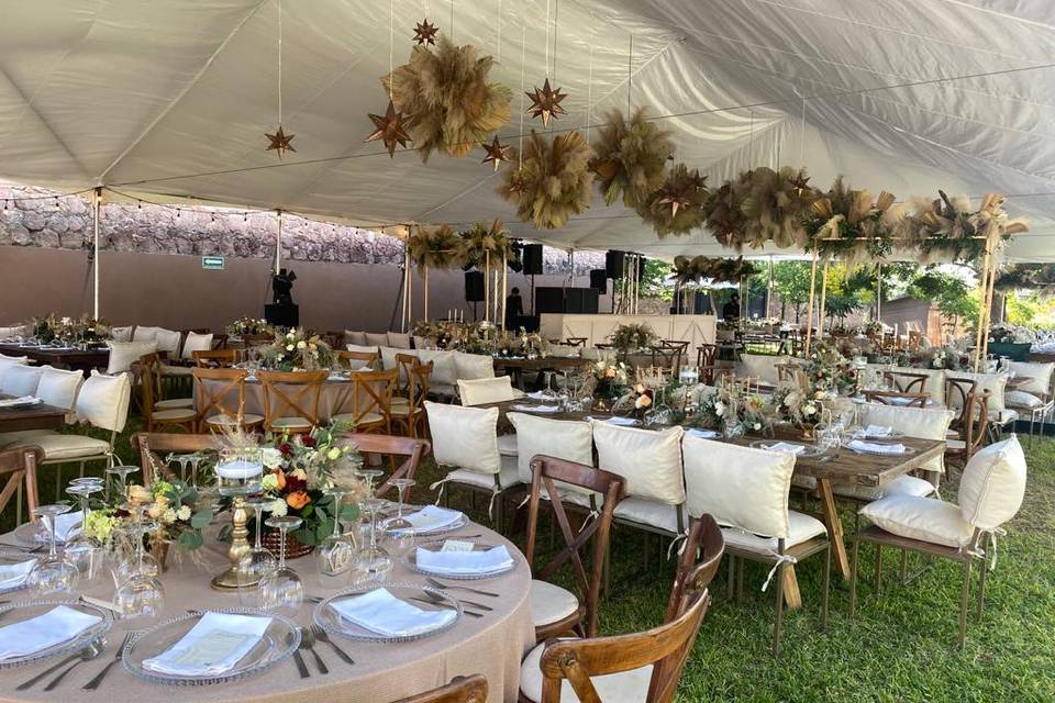 Boda en jardín