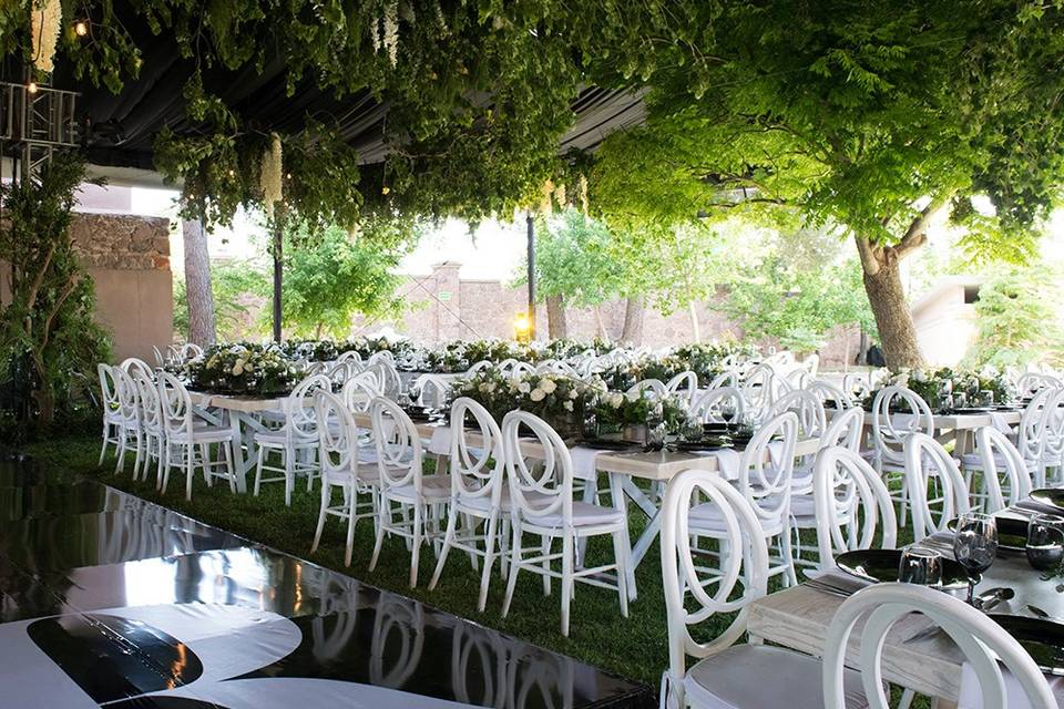 Bodas en el jardín