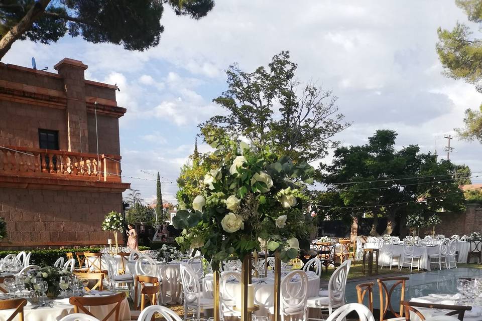 Boda en jardín