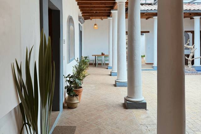 Patio colonial