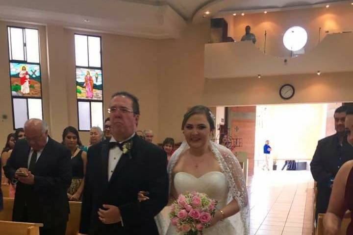 Novia y su papá