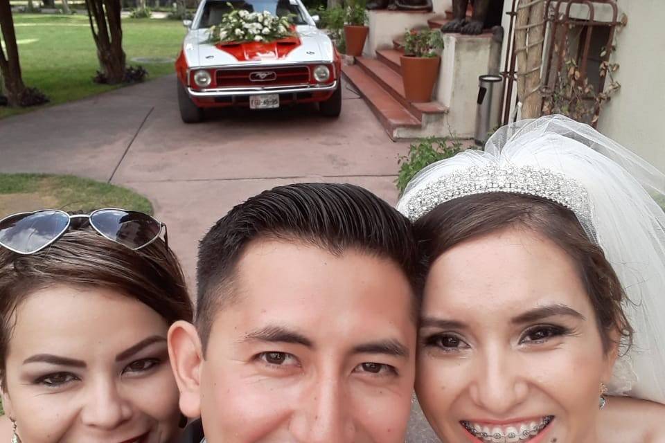 Selfie novios