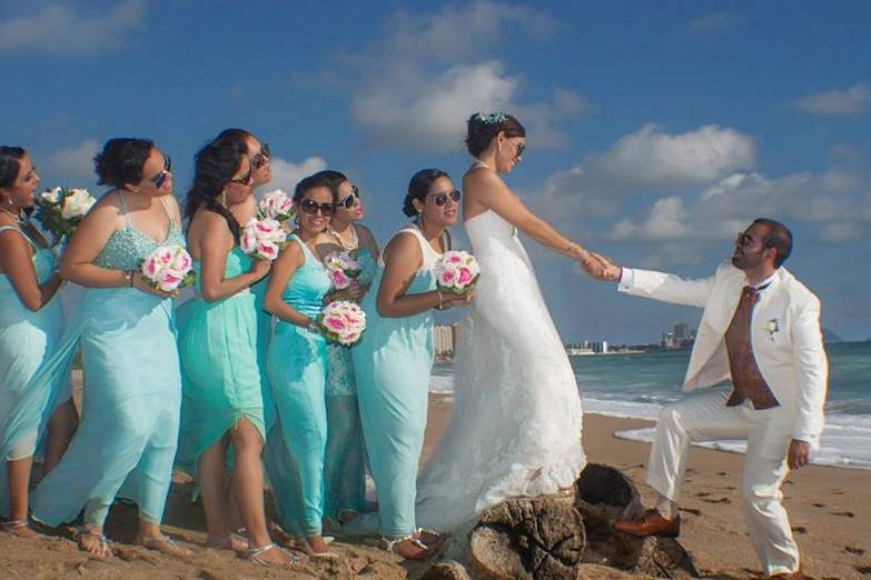 Boda en la playa