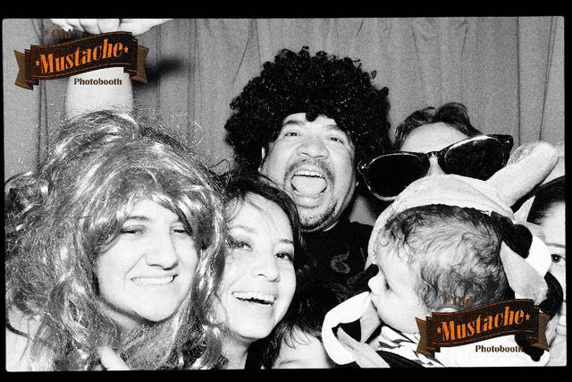 The old mustache photobooth