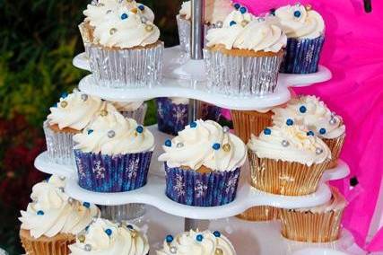 Torre de cupcakes