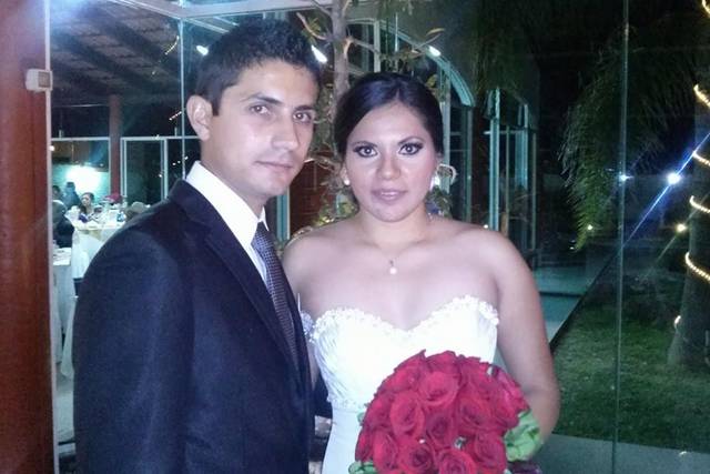 Novios boda