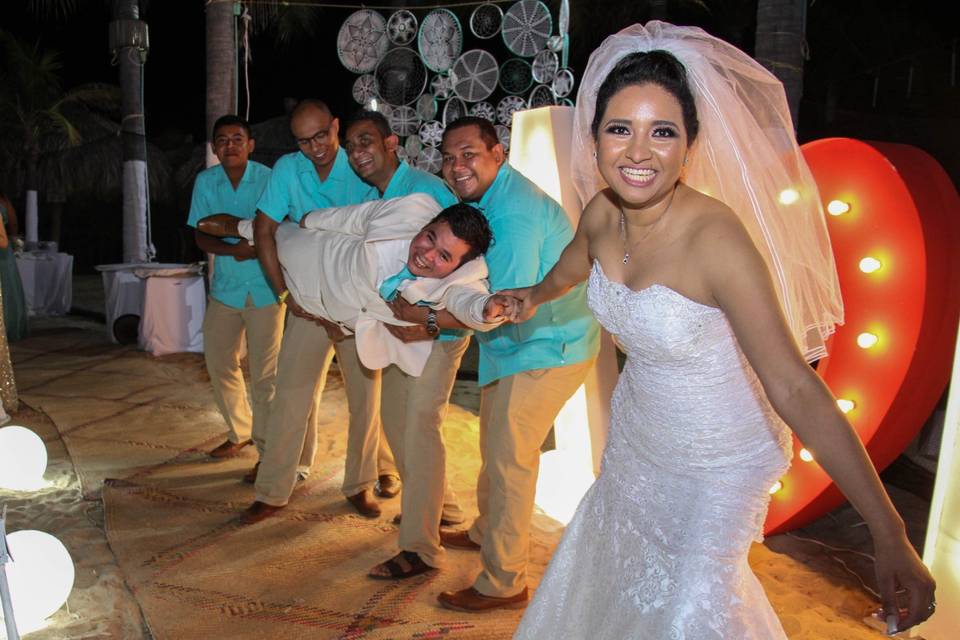 Boda en acapulco