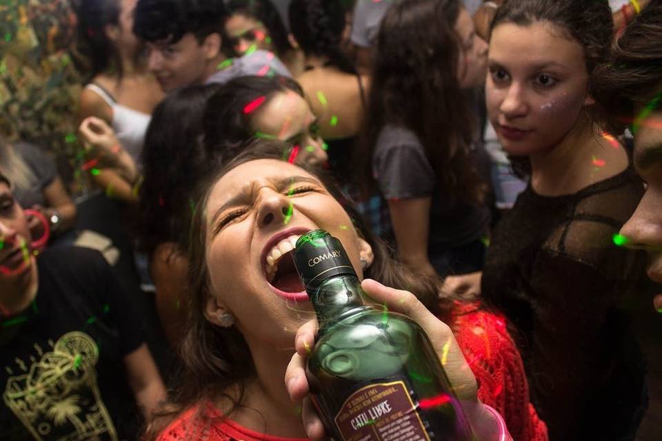 Durante la fiesta