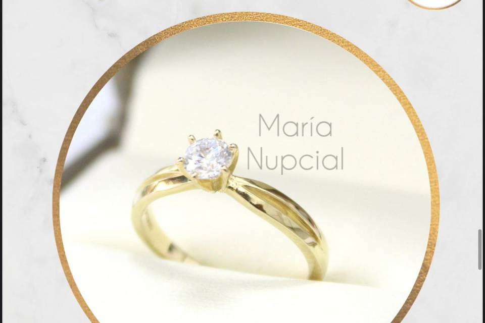 Solitario amarillo